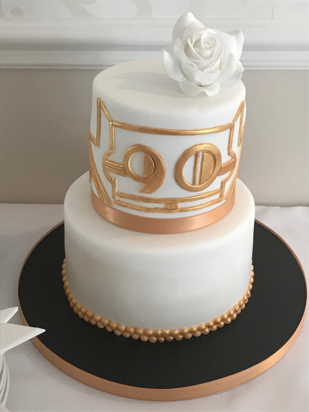 Art-Deco-90th-birthday-cake