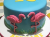 Flamingo-cake