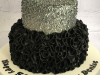 Sequins-and-ruffles-cake