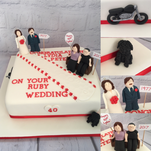Ruby-wedding-anniversary-cake