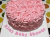 Buttercream-roses-baby-shower-cake