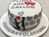 Engagement-cake